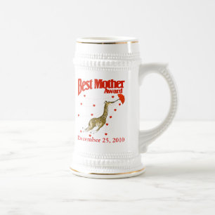 Beste Mutter-Award Bierglas
