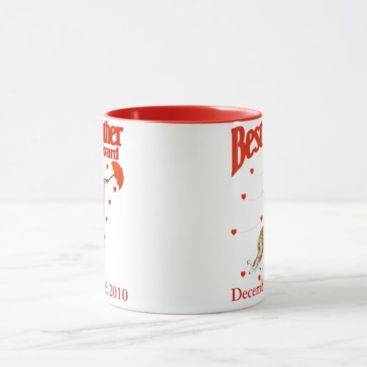 Beste Mutter-Award Tasse (Zentrum)