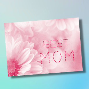 Beste Mutter beste Mutter überhaupt pastell elegan Karte
