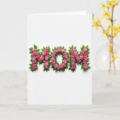 Beste-Mutter-Blumen-Letter-Karte Karte (Gelbe Blume)