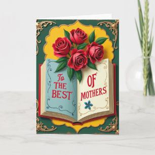 Beste Mutter Botschaft Kunstkarte Karte
