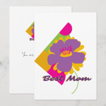 Beste Mutter Buntes Trenddesign
