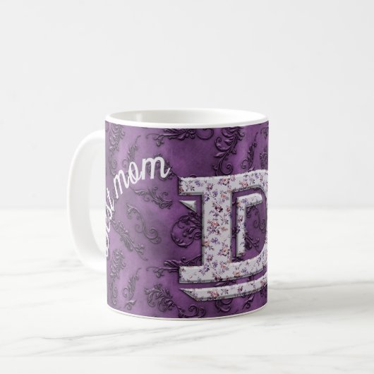 Beste Mutter D Kaffeetasse (Vorderseite Links)