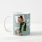 Beste Mutter der Welt 6 Foto-Collage Kaffeetasse (Links)