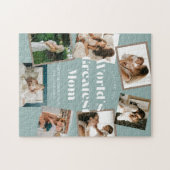 Beste Mutter der Welt 7 Foto Collage Puzzle (Horizontal)