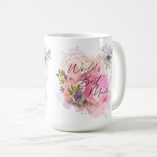 Beste Mutter der Welt Blumen-Geschenk zum Mutterta Kaffeetasse