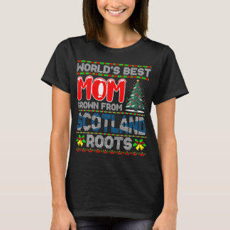 Beste Mutter der Welt Gewachsen in Schottland Weih T-Shirt