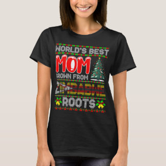 Beste Mutter der Welt Gewachsen in Simbabwe Weihna T-Shirt