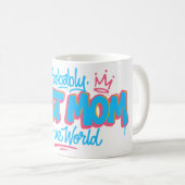 Beste Mutter der Welt Kaffeetasse (VorderseiteRechts)