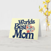 Beste Mutter der Welt Karte (Gelbe Blume)
