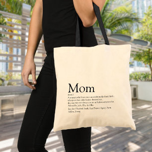 Beste Mutter der Welt Mama Mutti Definition Tragetasche