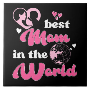 Beste Mutter der Welt Muttertag Fliese
