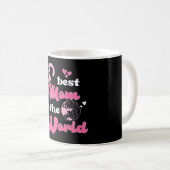 Beste Mutter der Welt Muttertag Kaffeetasse (VorderseiteRechts)