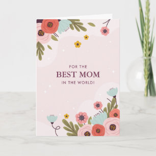 Beste Mutter der Welt Muttertagskarte Karte