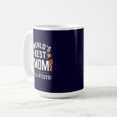 Beste Mutter der Welt ohne Frage Kaffeetasse (Vorderseite Links)