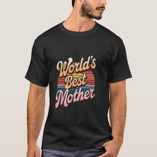 Beste Mutter der Welt T-Shirt (Vorderseite)