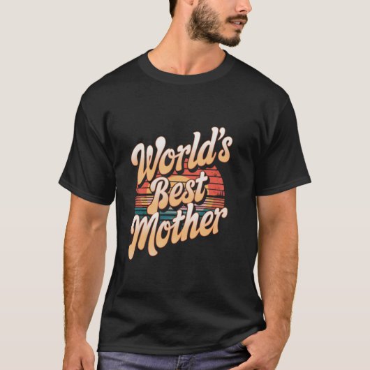 Beste Mutter der Welt T-Shirt (Vorderseite)
