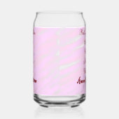 Beste Mutter Ehefrau Tochter hinzufügen Namen Text Dosenglas (Rechts)