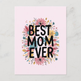 Beste Mutter ever Postkarte