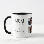 Beste-Mutter-Foto-Collage-Tasse Tasse (Links)