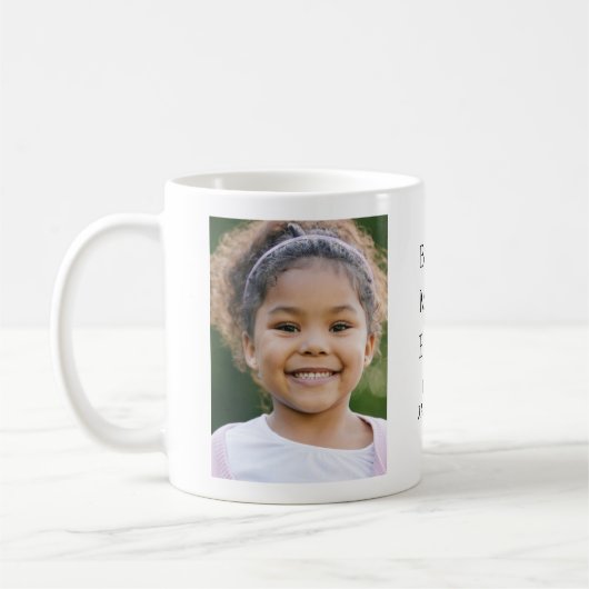Beste-Mutter-Foto Kaffeetasse (Links)