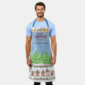 Beste Mutter Gingerbrett Backen Weihnachten Erinne Schürze (Getragen)