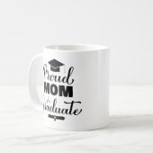 Beste Mutter, glückliche Mutter am Tag Kaffeetasse (Vorderseite Links)