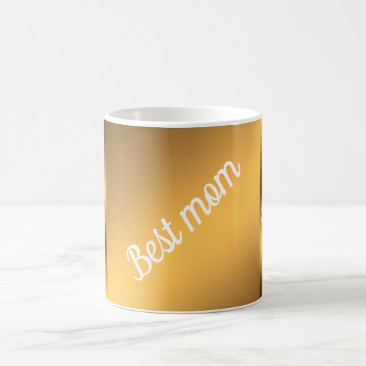 Beste Mutter GOLD Kaffeetasse (Mittel)