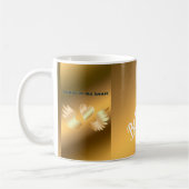 Beste Mutter GOLD Kaffeetasse (Links)