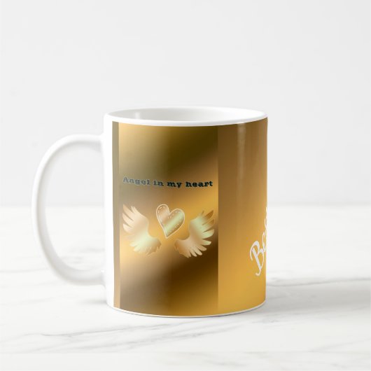 Beste Mutter GOLD Kaffeetasse (Links)