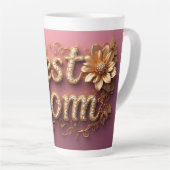 Beste Mutter Goldschrift Milchtasse (Rechte Ecke)