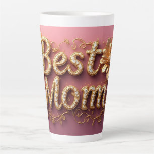 Beste Mutter Goldschrift Milchtasse