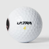 Beste-Mutter-Golfbälle Golfball (Logo)