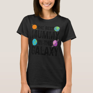 Beste Mutter im Galaxy Muttertag Gegenwart T-Shirt