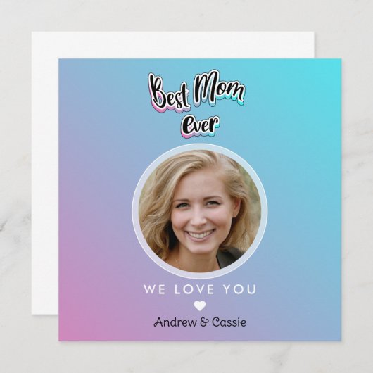 Beste Mutter je (Vorne/Hinten)