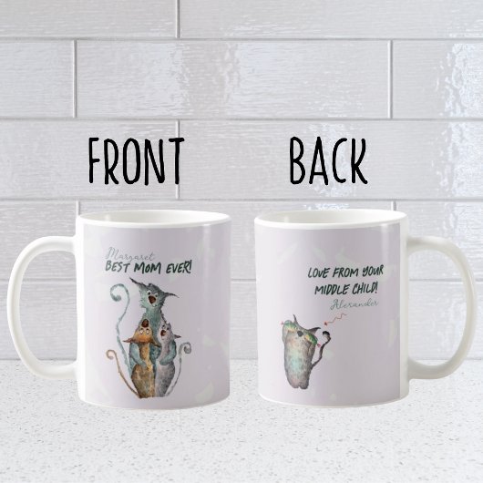 Beste Mutter je aus dem Mittelalter Kaffeetasse