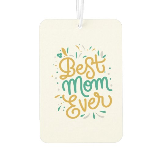 beste Mutter je Autolufterfrischer (Rückseite)