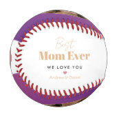 Beste Mutter je Baseball (Vorderseite Links)