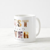 Beste Mutter je benutzerdefiniertes Foto Kaffeetasse (VorderseiteRechts)
