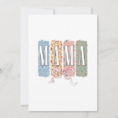 Beste Mutter je Einladung (Vorderseite)