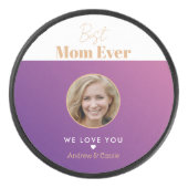 Beste Mutter je Eishockey Puck (Vorderseite)