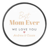 Beste Mutter je Eishockey Puck (Vorderseite)