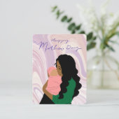 Beste Mutter je Feiertagskarte (Stehend Vorderseite)