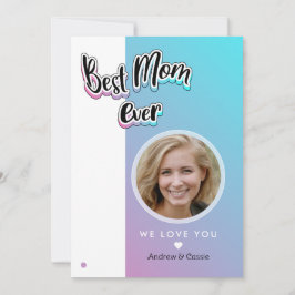 Beste Mutter je Feiertagskarte