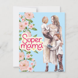 Beste Mutter je Feiertagskarte