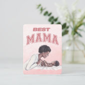 Beste Mutter je Feiertagskarte (Stehend Vorderseite)