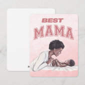 Beste Mutter je Feiertagskarte (Vorne/Hinten)