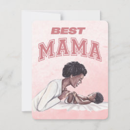 Beste Mutter je Feiertagskarte