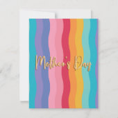 Beste Mutter je Feiertagskarte (Vorderseite)