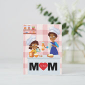 Beste Mutter je Feiertagskarte (Stehend Vorderseite)